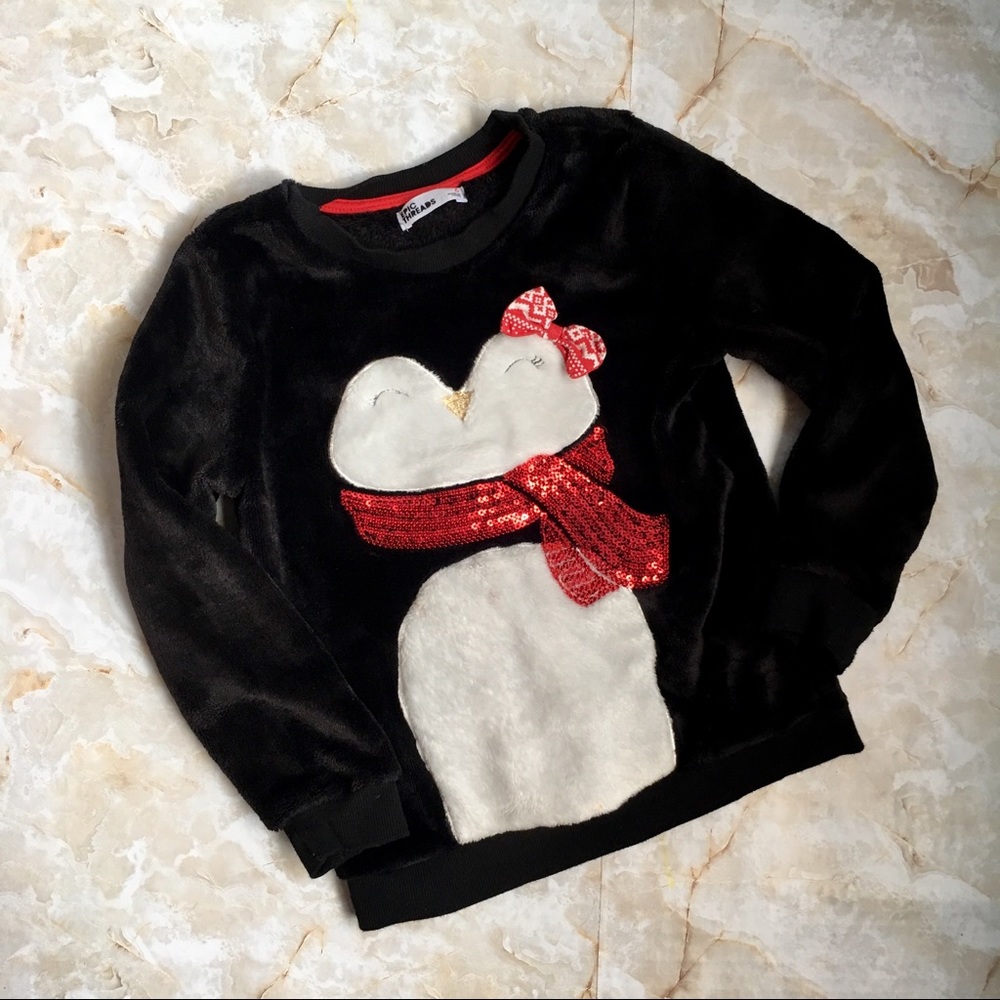 Epic Threads Velour Penguin Sweater, 6